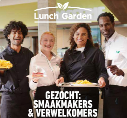 Lunch Garden: Polyvalente medewerker (min 24u)