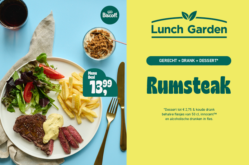 Lunch Garden: Rumsteak